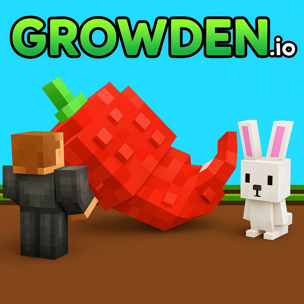 Growden Io Game — Free Online Farm Simulation Logo